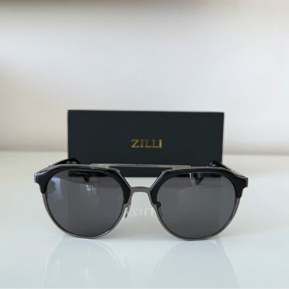NEW!! Zilli men sunglasses ZI 65022 C03 Authentic Retail 890$ - Picture 1 of 10